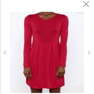 12 pm by Mon Ami Nice red dress long sleeves large
